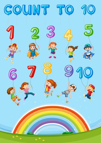 Math number counting chapter vector