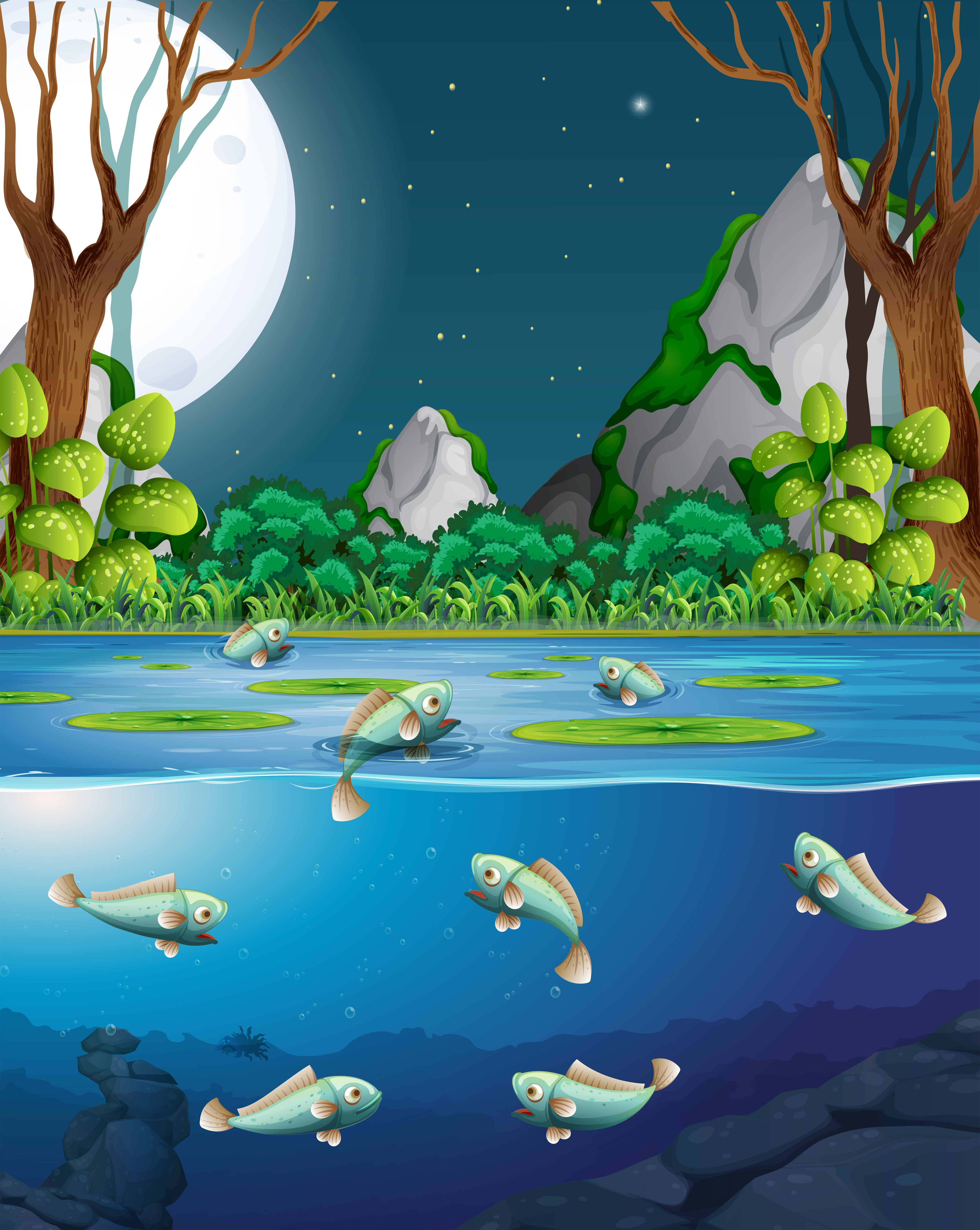 Free Free Fishing Scene Svg 56 SVG PNG EPS DXF File