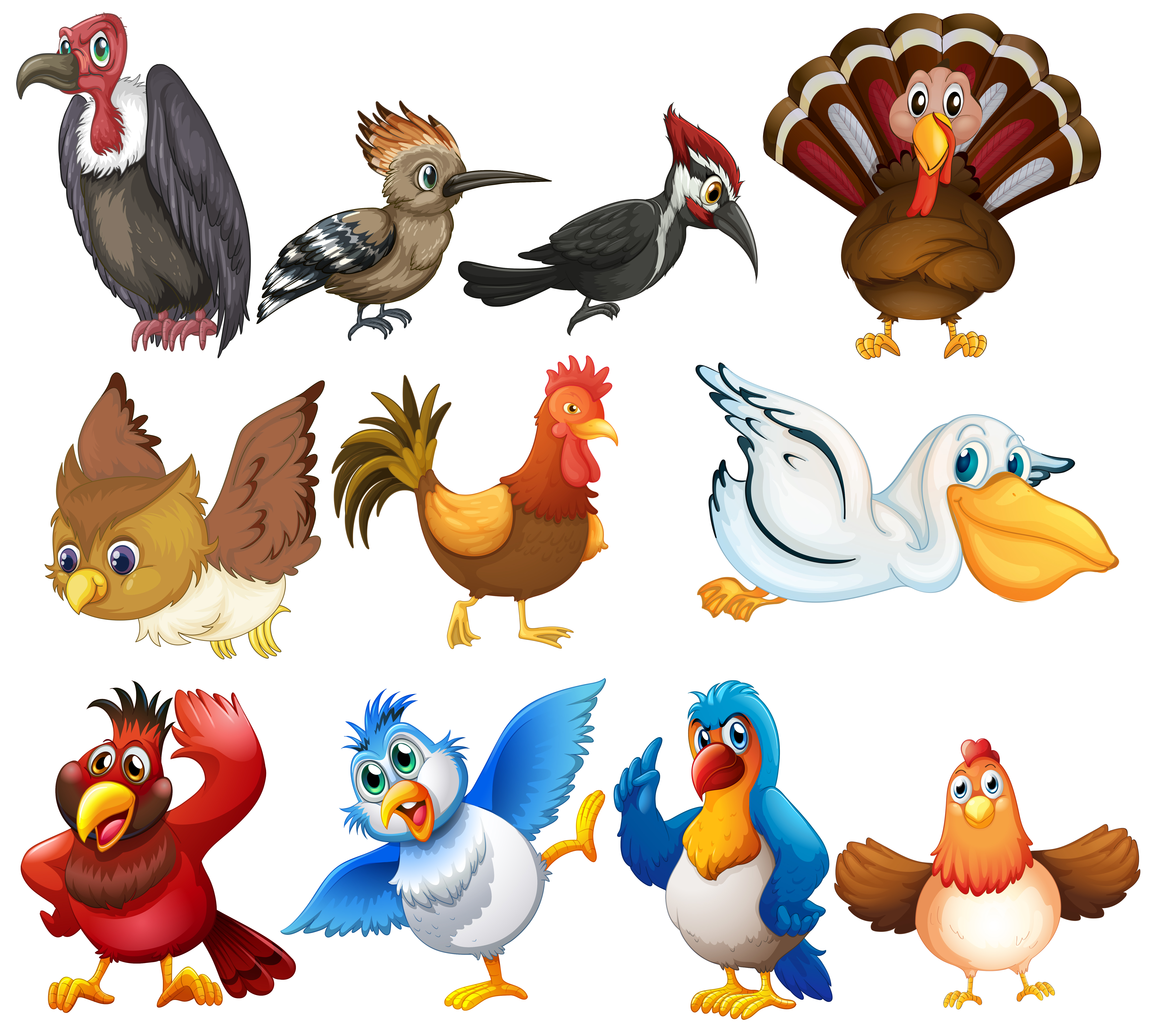 Bird collections 433523 - Download Free Vectors, Clipart Graphics