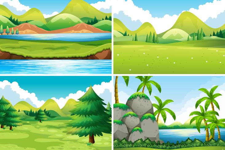 Scenes vector