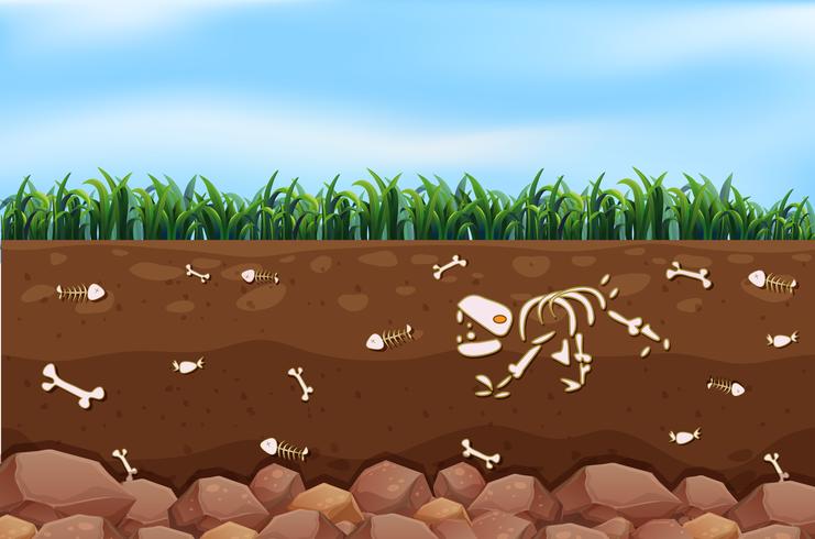 An Underground and Farm vector