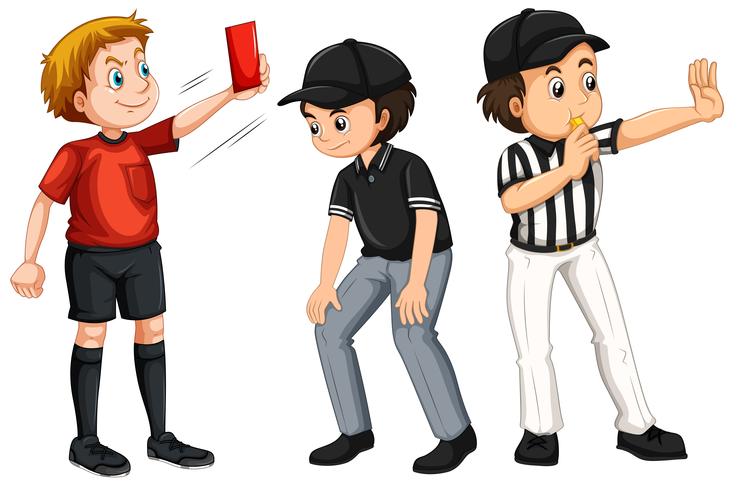 Set of referee character vector