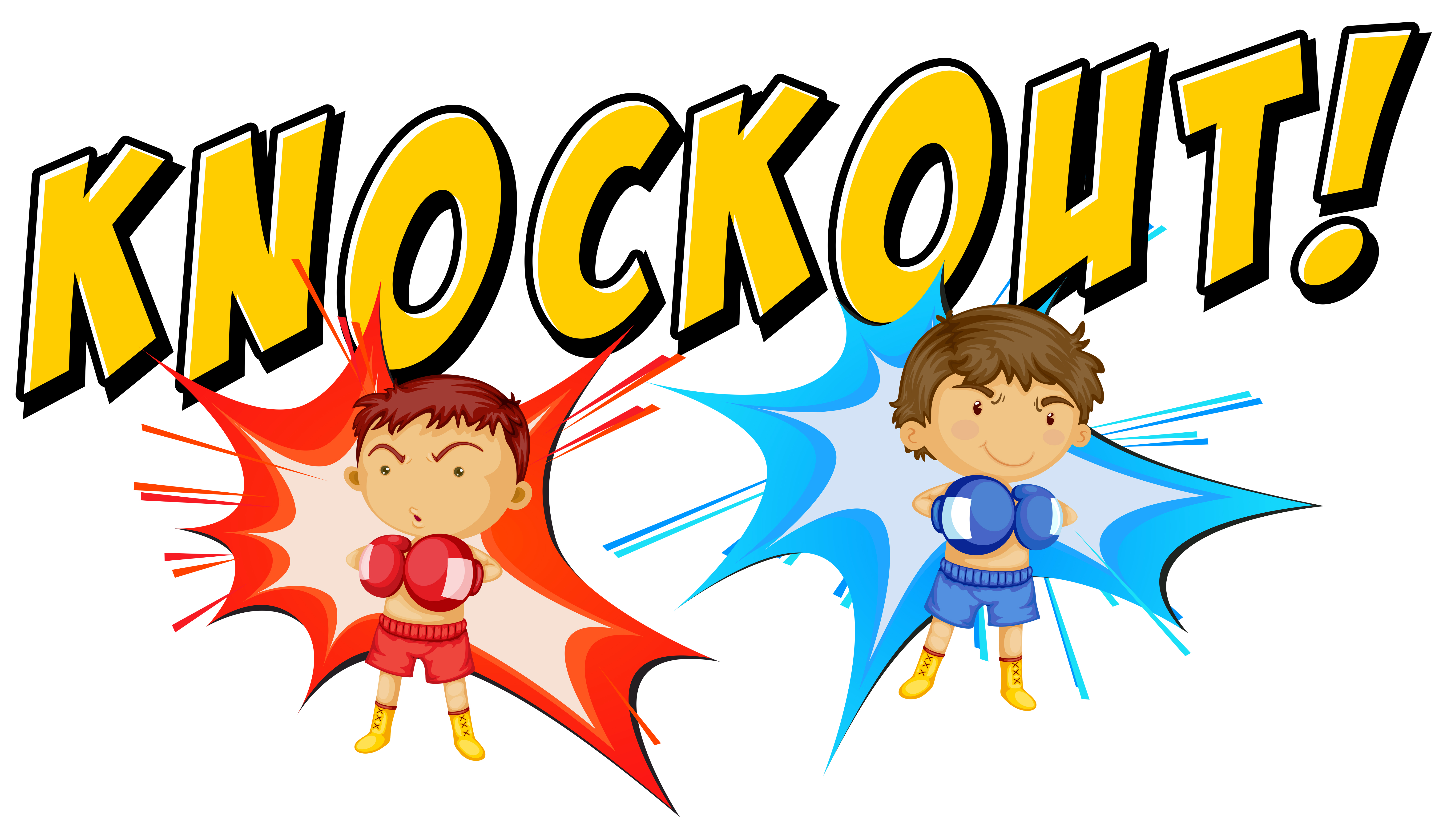 Knockout Clipart
