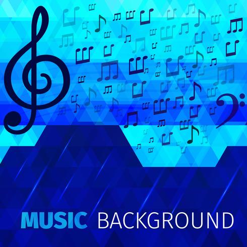 Music abstract background  vector