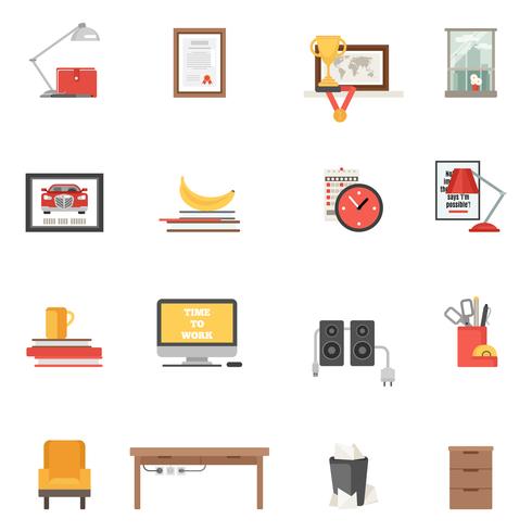 Room Single Icons vector