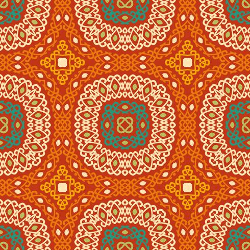 Colorful tribal ethnic pattern. vector