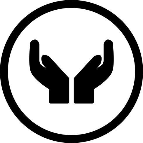 Vector Praying Icon