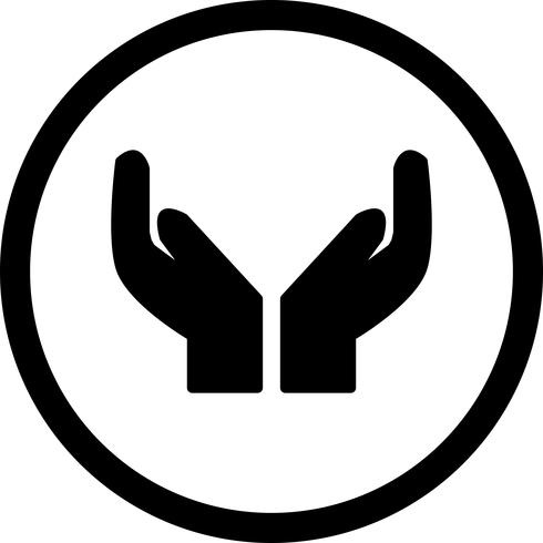 Vector Praying Icon