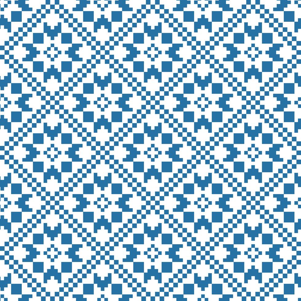 Traditional Scandinavian Pattern Nordic Ethnic Seamless Background