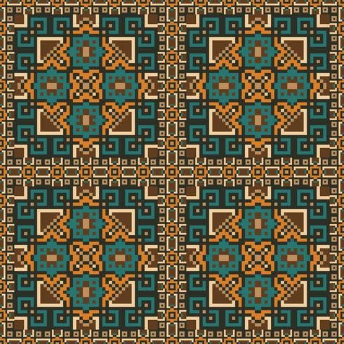 Ethnic seamless pattern background vector