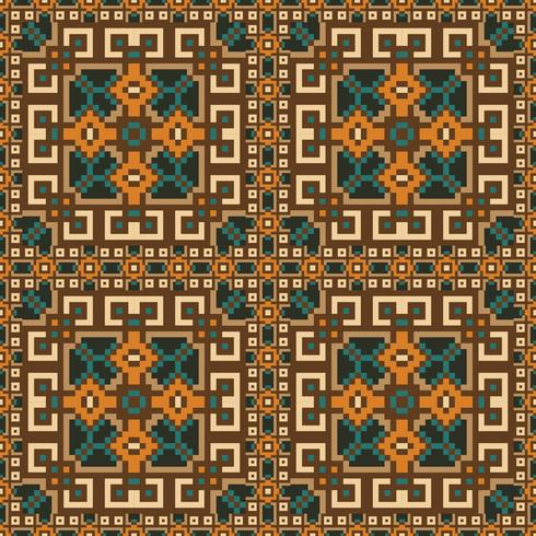 Ethnic seamless pattern background vector