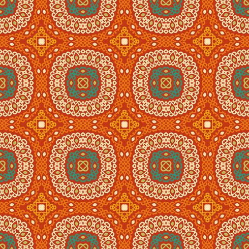 Colorful tribal ethnic seamless pattern. vector