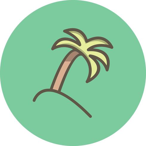 Vector Palm Tree Icon