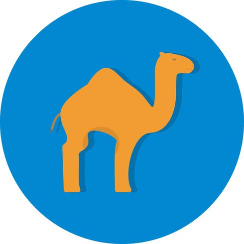 Vector icono de camello