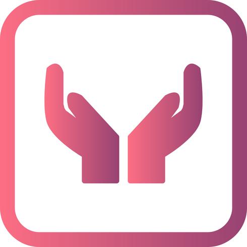 Vector Praying Icon