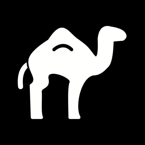 Vector icono de camello
