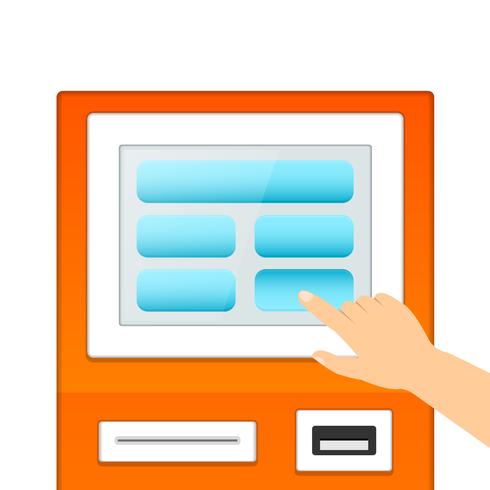 Informational terminal monitor vector