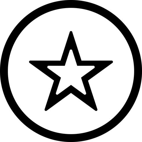 Vector icono de estrella