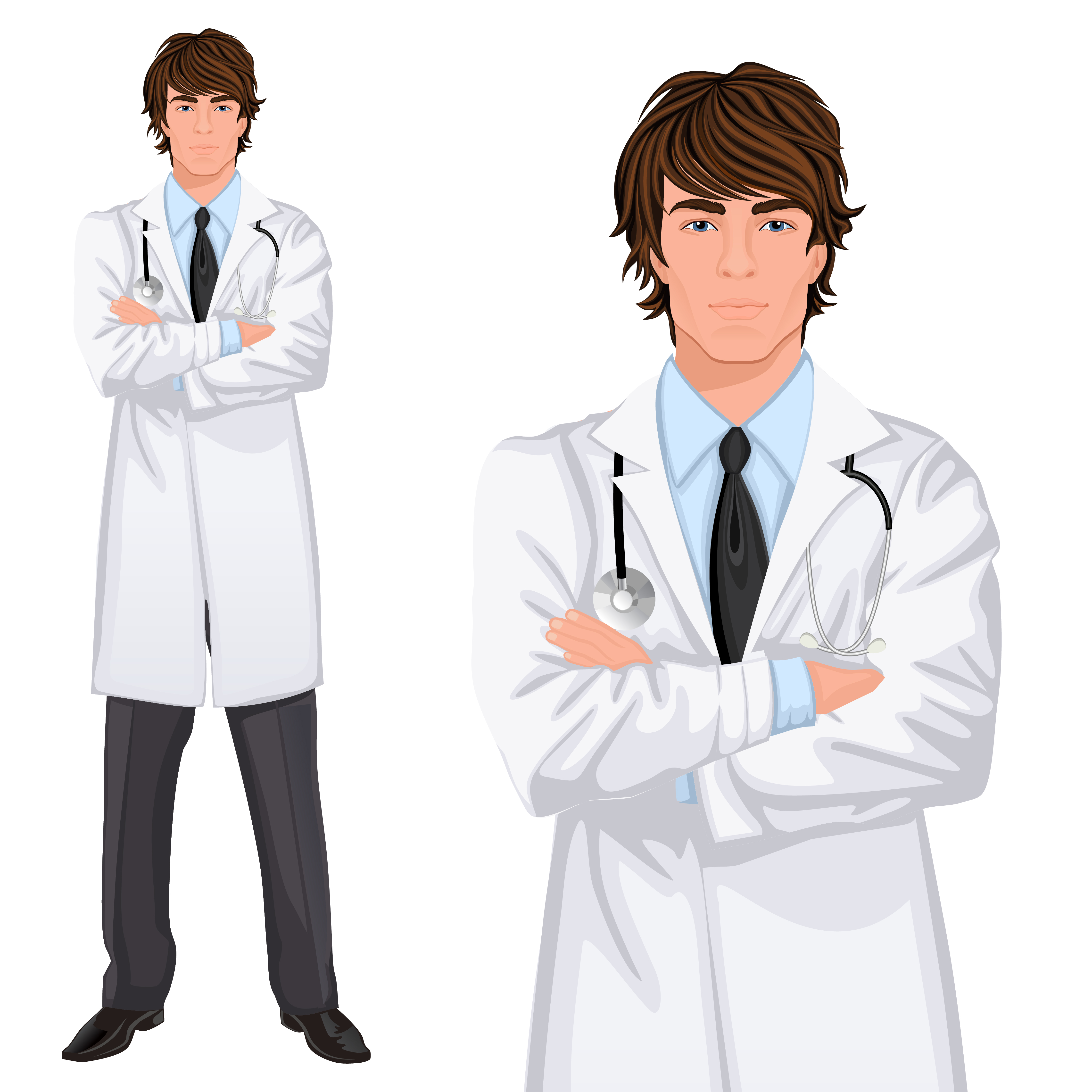 Download Young man doctor - Download Free Vectors, Clipart Graphics & Vector Art