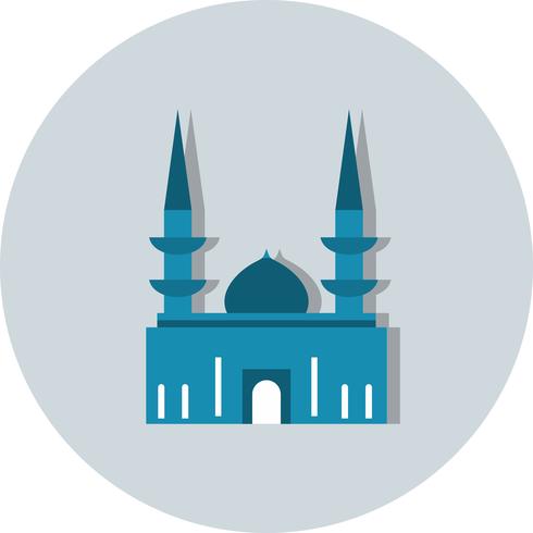 Vector icono de la mezquita