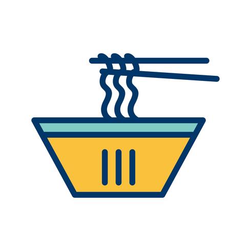 Vector Noodles Icon