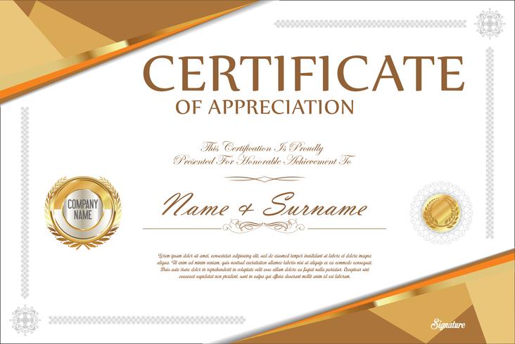 Certificate vector