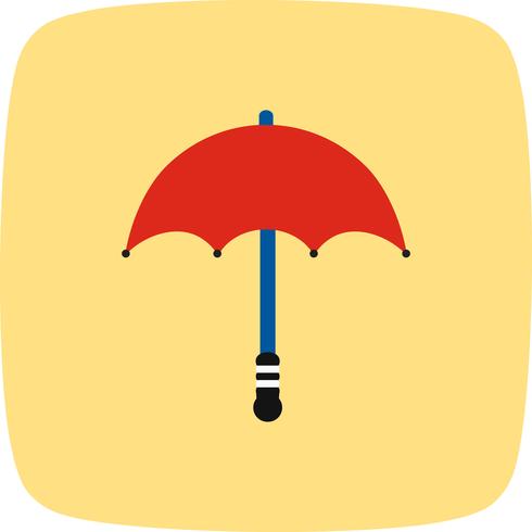 Icono de vector de paraguas