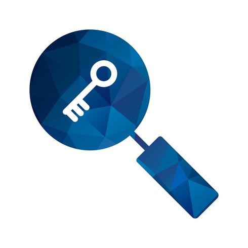 Vector Keyword Search Icon