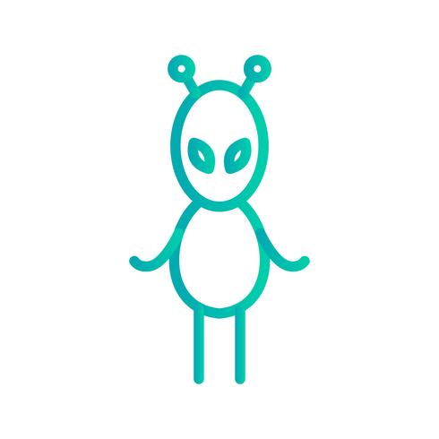 Alien Vector Icon