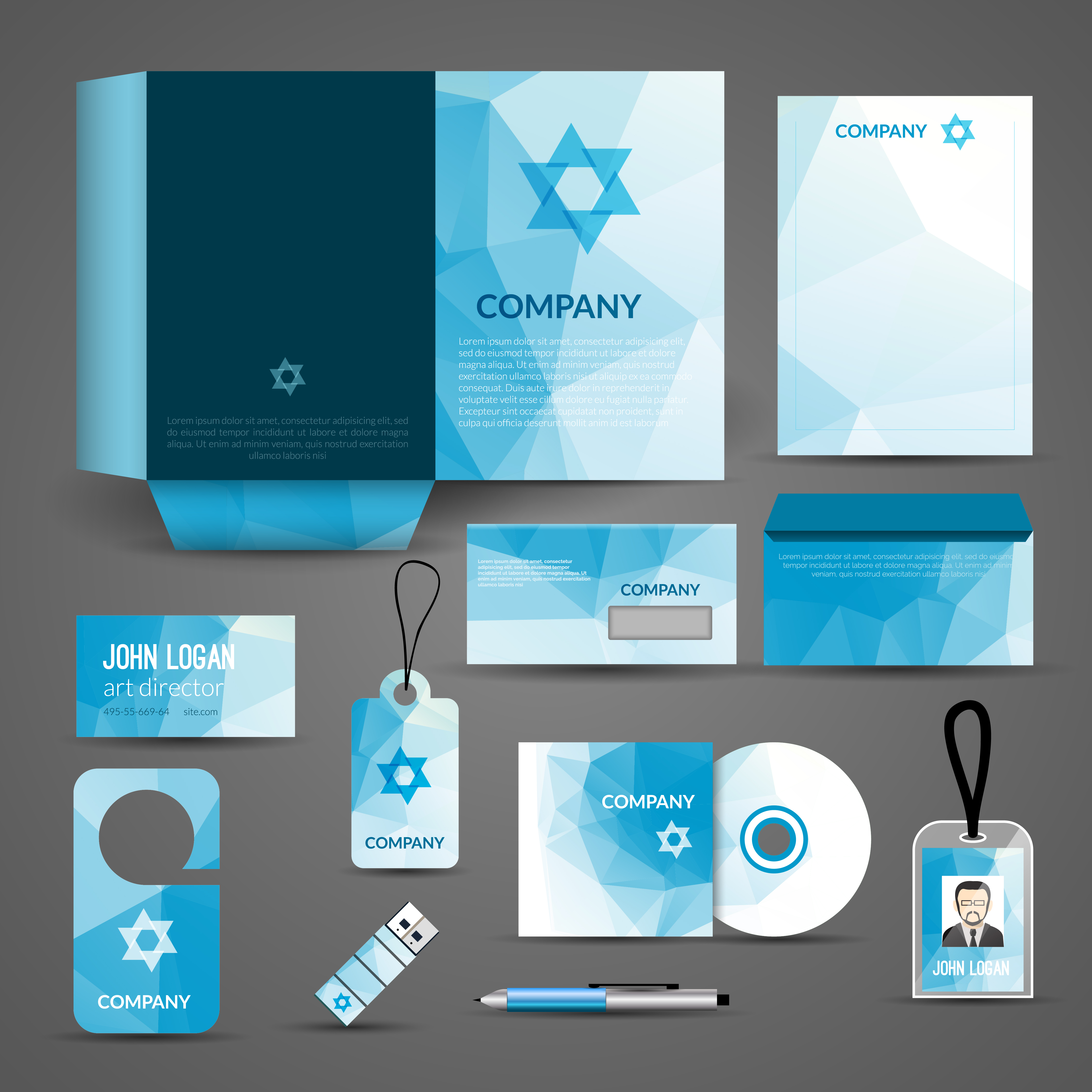 corporate-identity-template-436889-vector-art-at-vecteezy