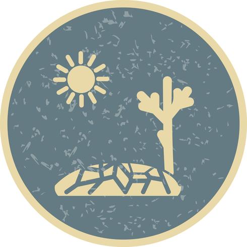 Drought Vector Icon