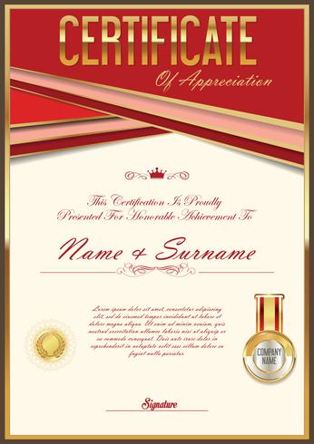 Certificate vector