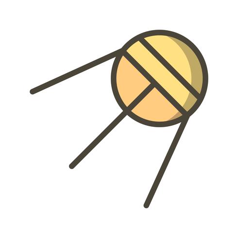 icono de vector sputnik