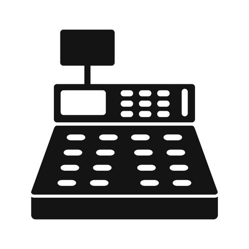 Vector Cash Counter Icon