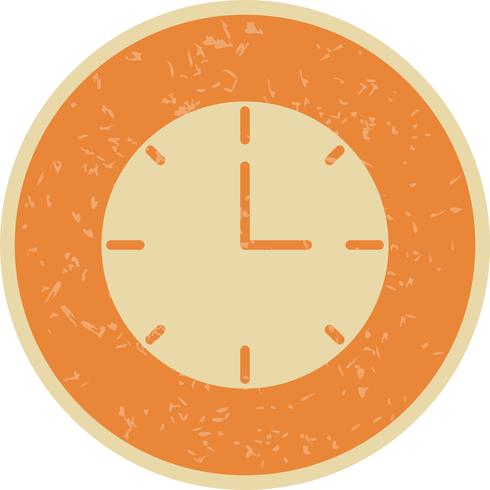 Vector icono de reloj