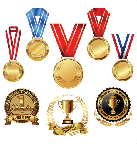 medallas vector