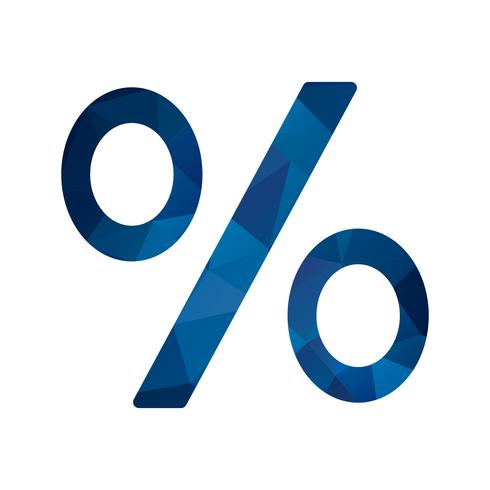 Percentage Vector Icon