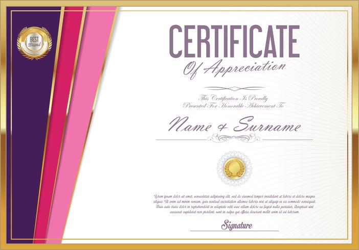 Certificate vector