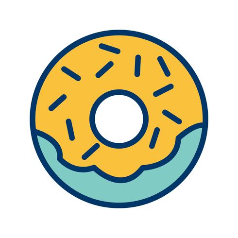 Vector Doughnut Icon
