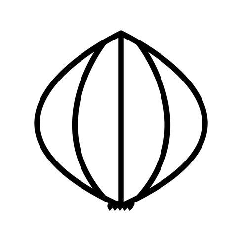 Vector Garlic Icon