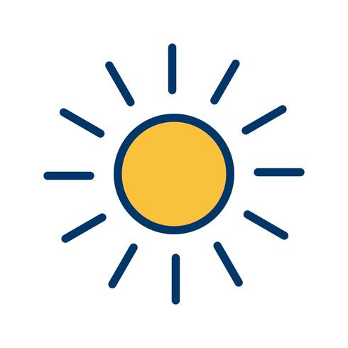 Sun Vector Icon