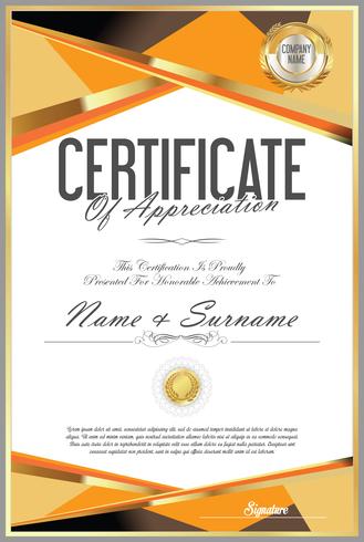 Certificate vector
