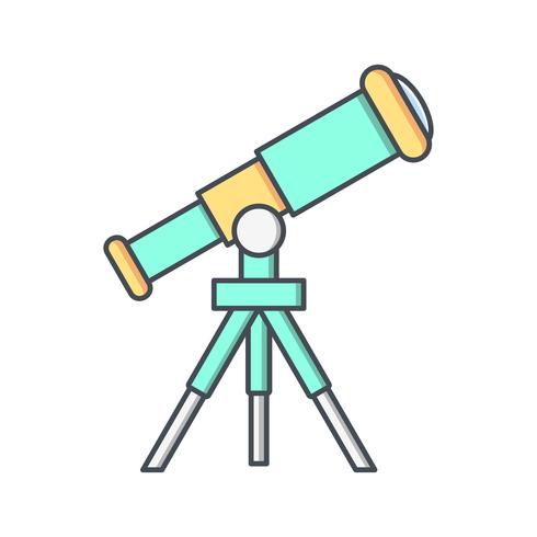 Telescope Vector Icon