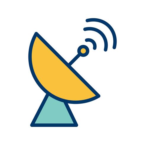 Satellite Dish Vector Icon