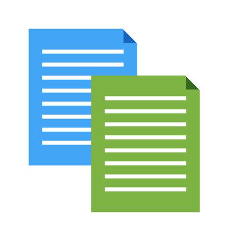 Icono de archivos vectoriales vector