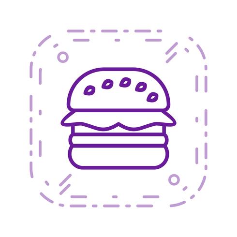 Vector icono de hamburguesa