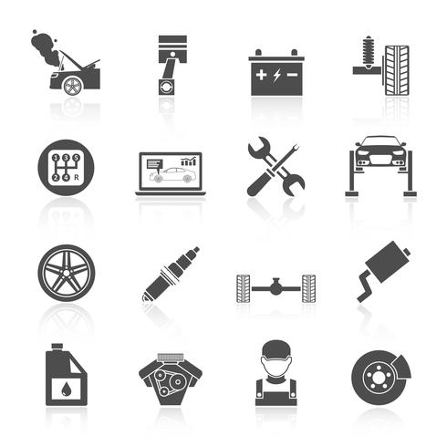 Auto Service Icons vector