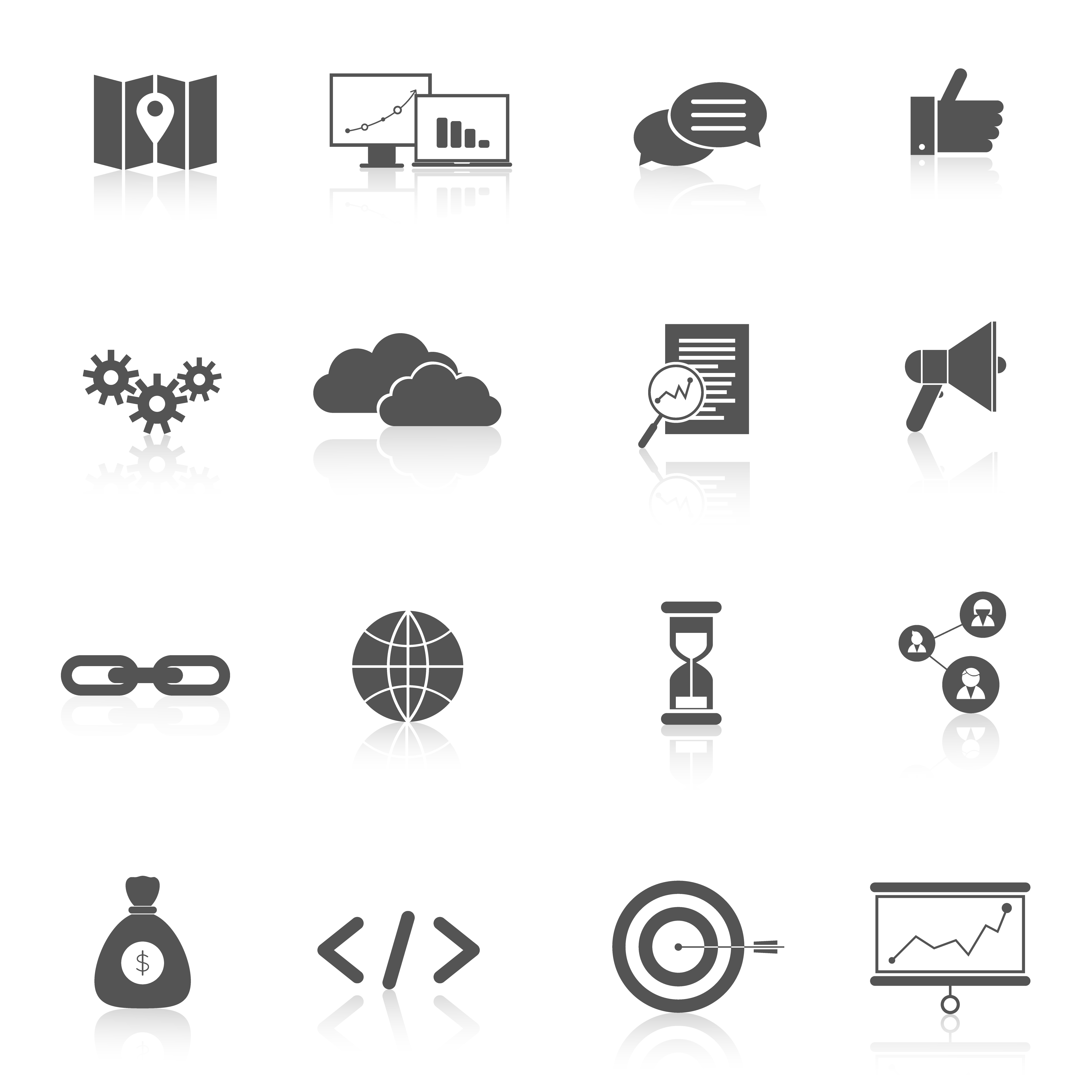 SEO Marketing Set 438035 Vector Art at Vecteezy