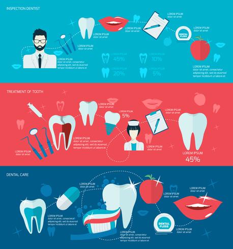Teeth Banner Set Download Free Vectors Clipart Graphics