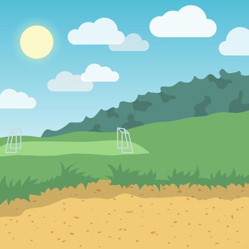 Outdoor location background vector